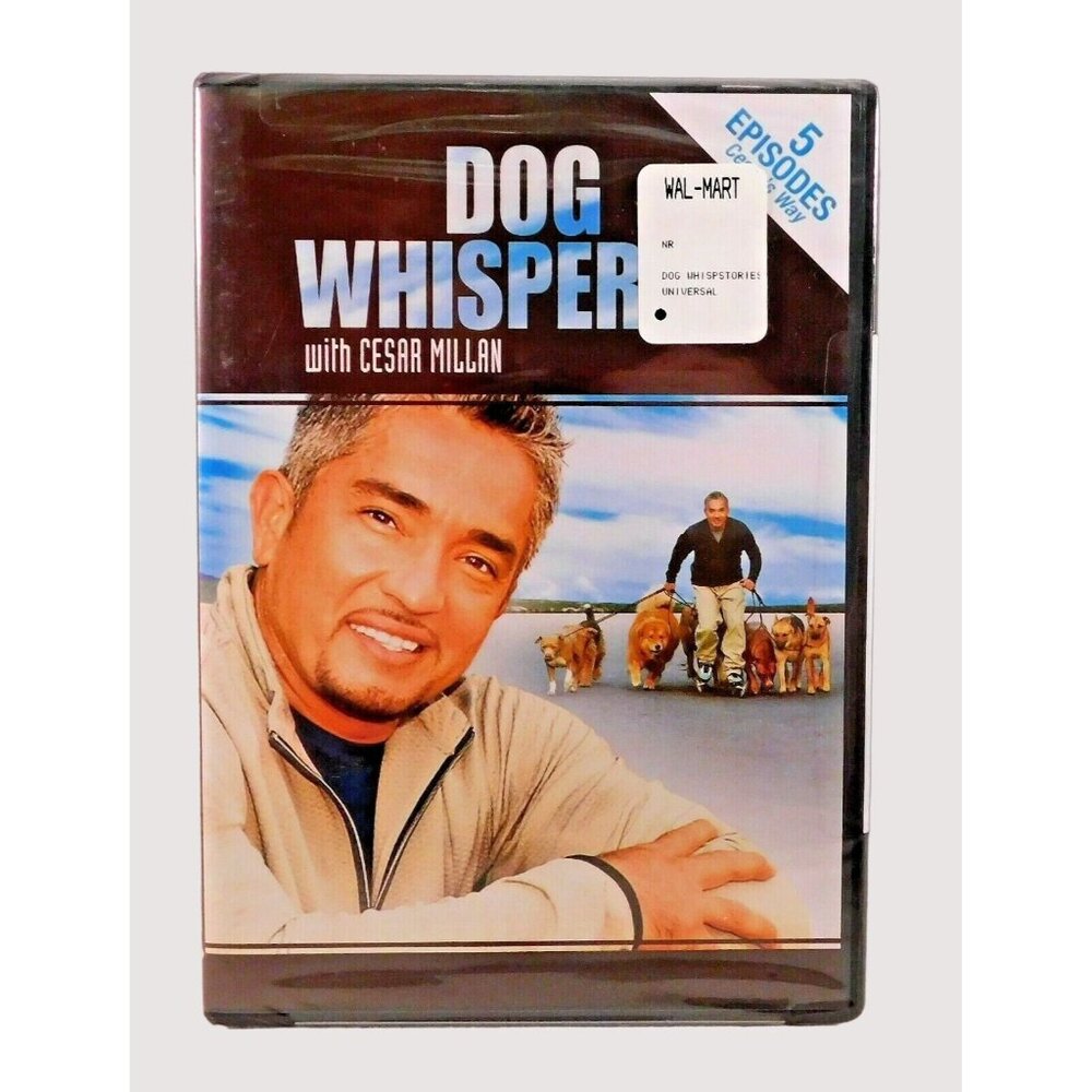 Dog Whisperer With Cesar Millan DVD 5 Episodes Rehabilitating Dogs Sealed